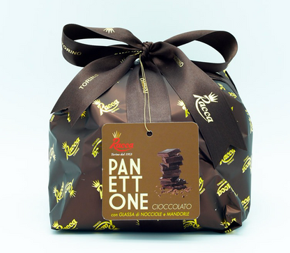 Panettone su šokoladu